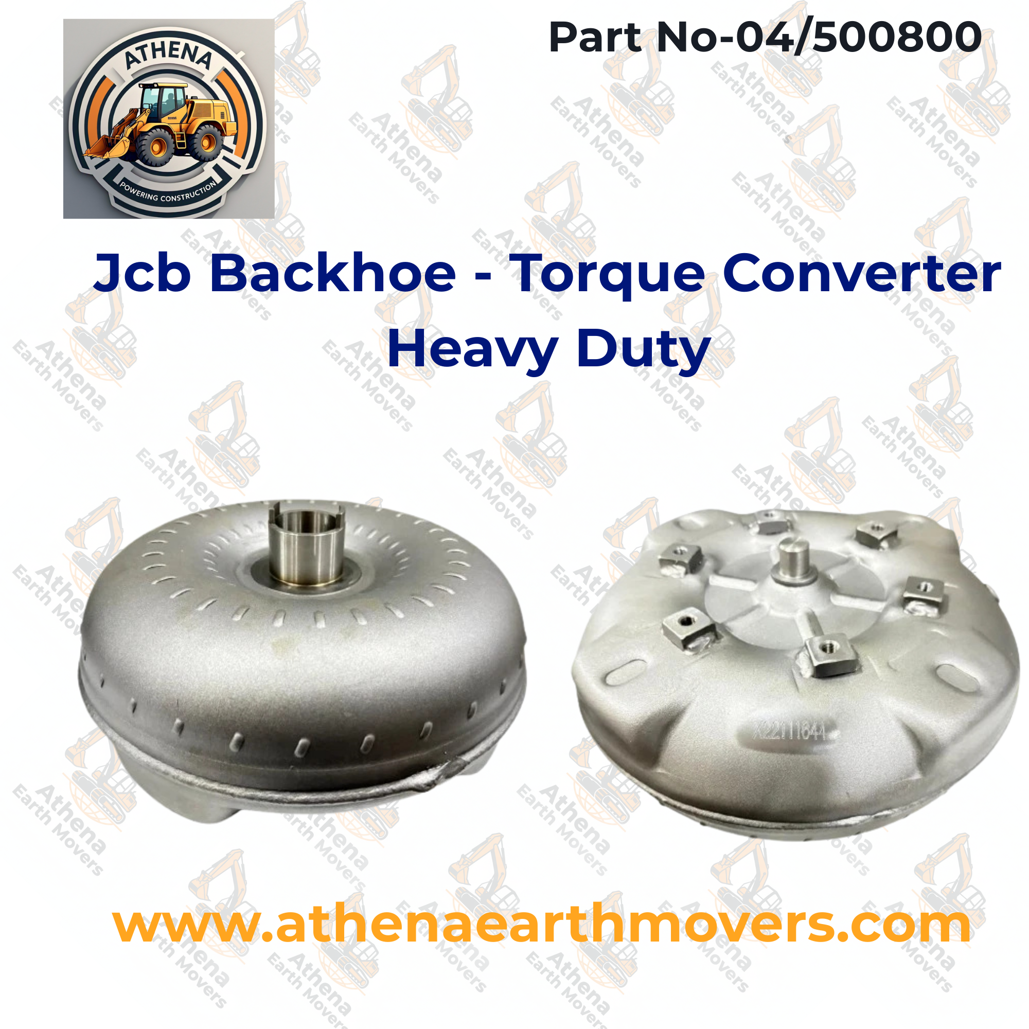 Jcb Backhoe - Torque Converter Heavy Duty (04/500800)