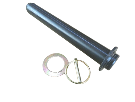 JCB BACKHOE - REAR BUCKET PIN WITH LYNCH PIN & WASHER (PART NO. 911/12400)