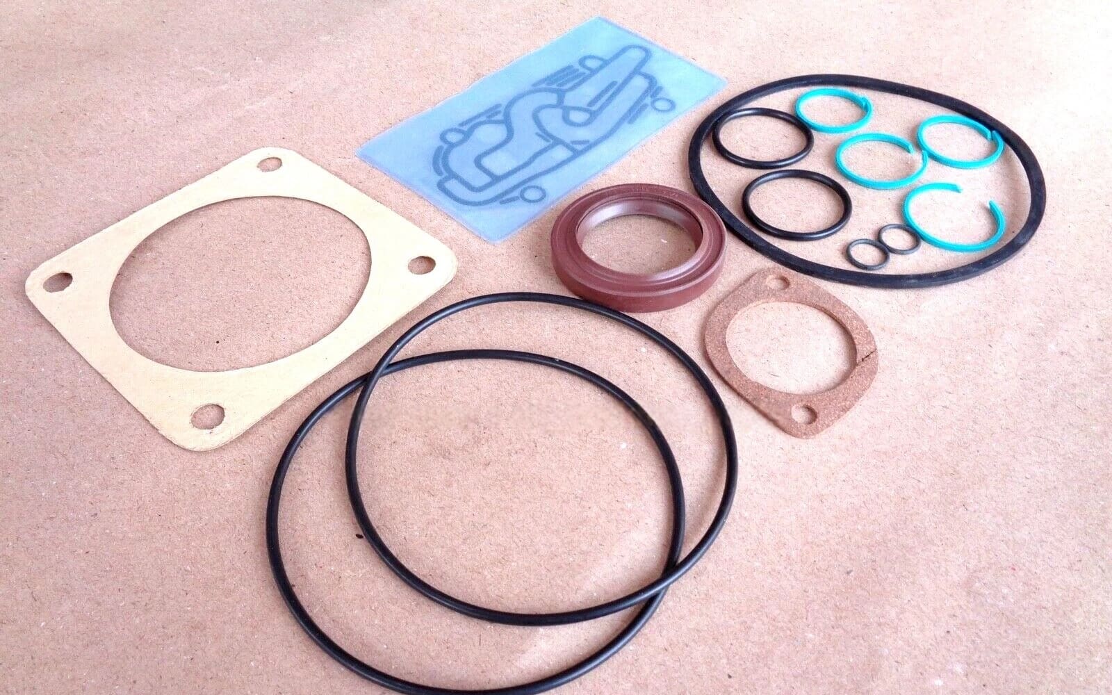 JCB BACKHOE - TRANSMISSION SHUTTLE REBUILD KIT SEALS & GASKETS ( 828/00224 828/00414 (828/00154)  828/00207  904/50020 20/900401 813/50027 813/50041 813/50042  813/10175 )