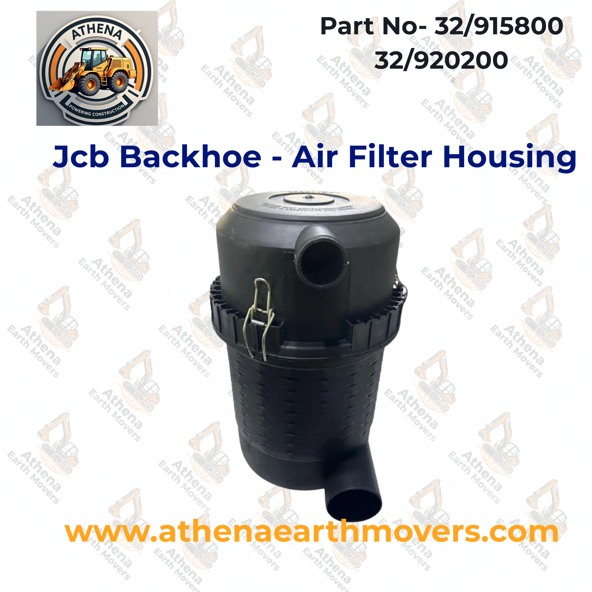 Jcb Backhoe - Air Filter Housing Part No. 32/915800 32/920200