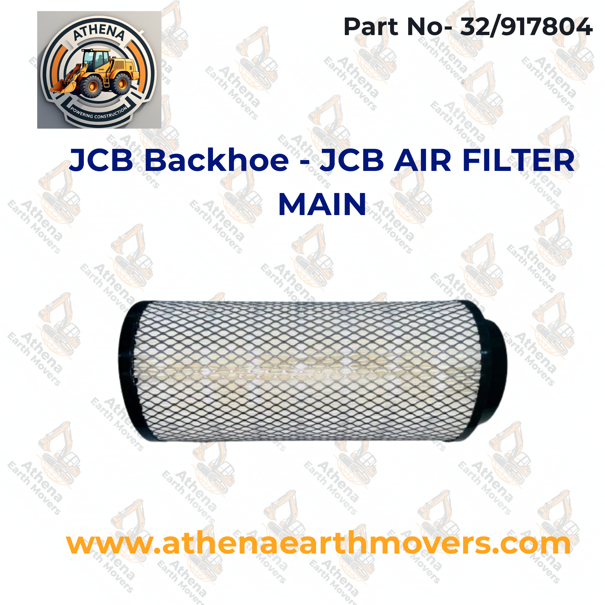 JCB Backhoe - JCB AIR FILTER MAIN (PART NO. 32/917804)