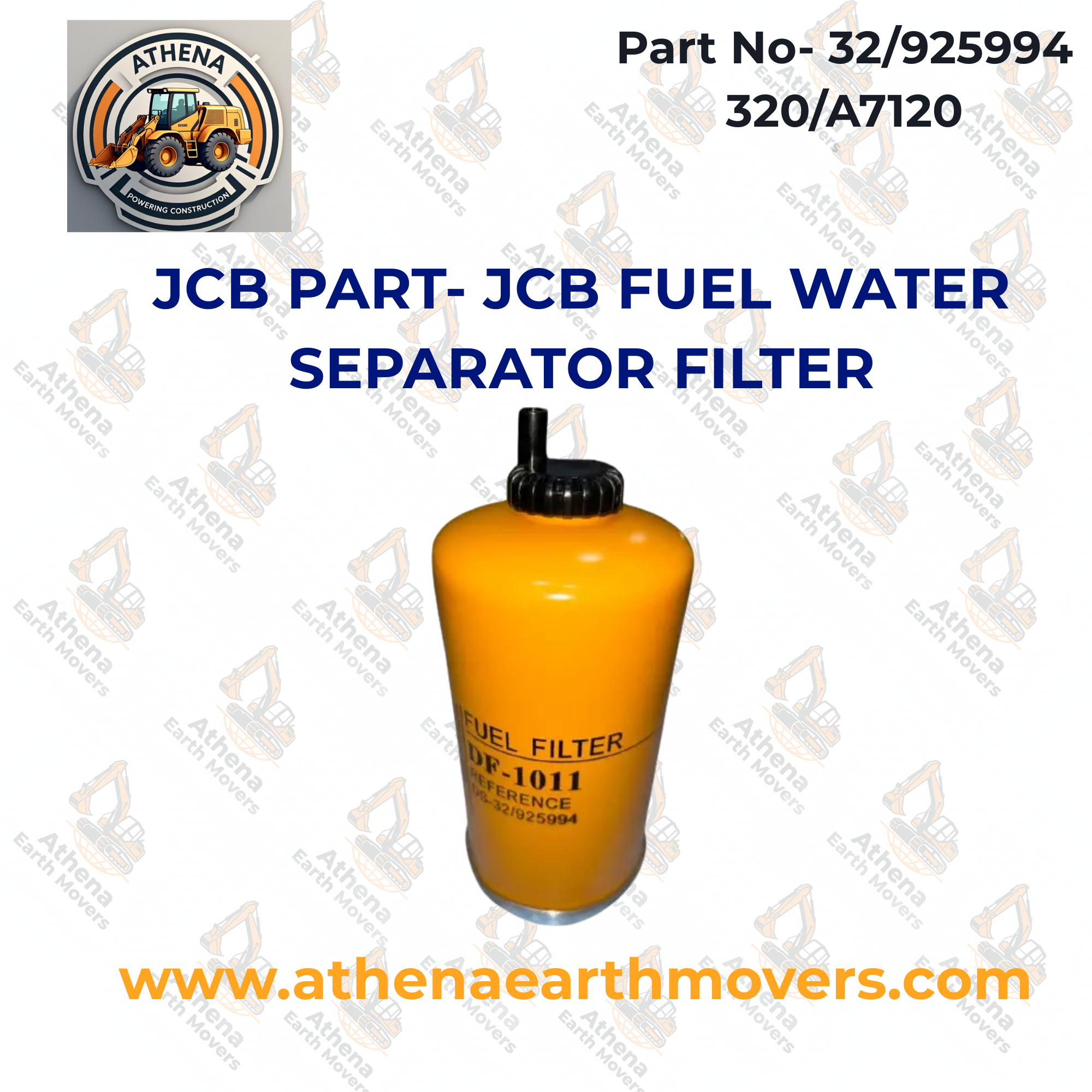 JCB PART- JCB FUEL WATER SEPARATOR FILTER (PART NO. 32/925994 320/A7120)