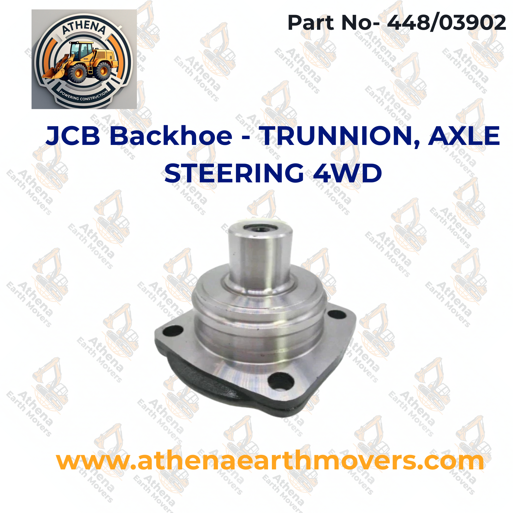 JCB Backhoe - TRUNNION, AXLE STEERING 4WD (PART NO. 448/03902)