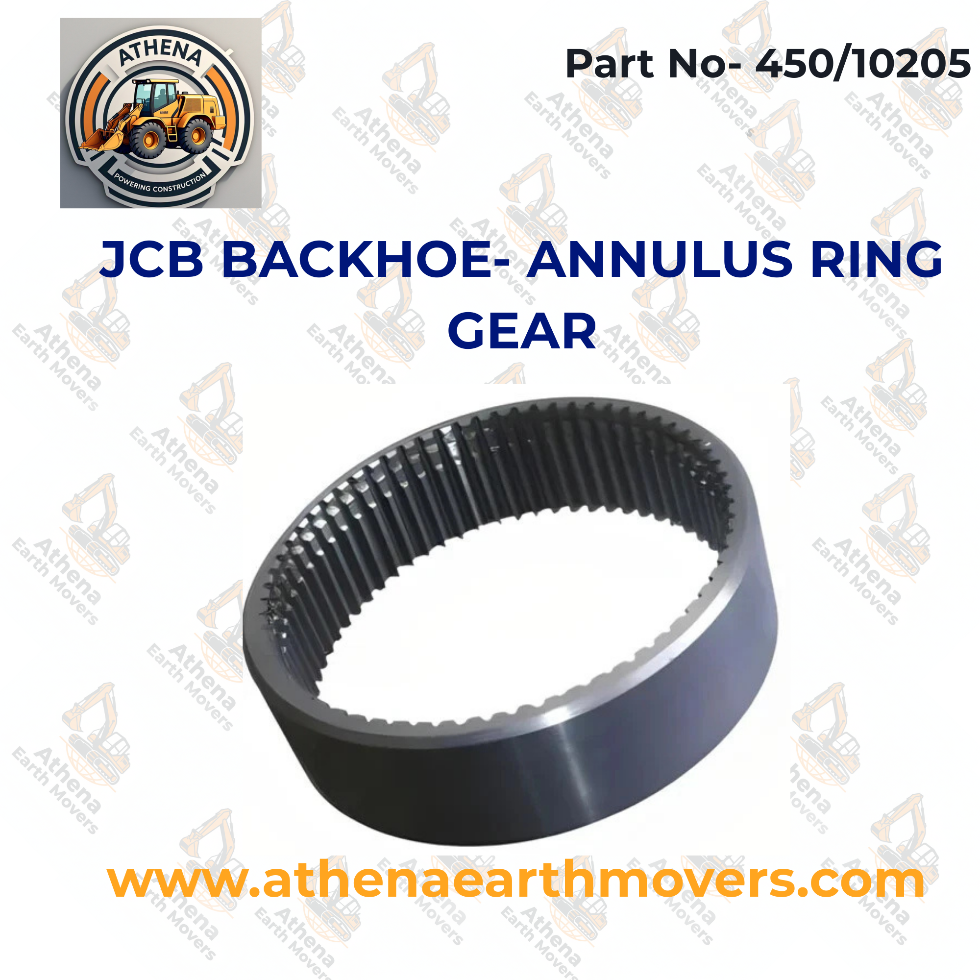 JCB BACKHOE- ANNULUS RING GEAR (PART NO. 450/10205)
