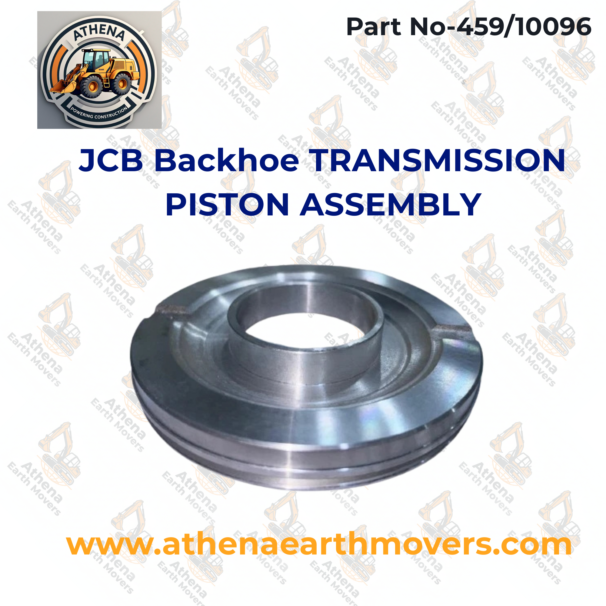 JCB Backhoe TRANSMISSION PISTON ASSEMBLY (PART NO. 459/10096)