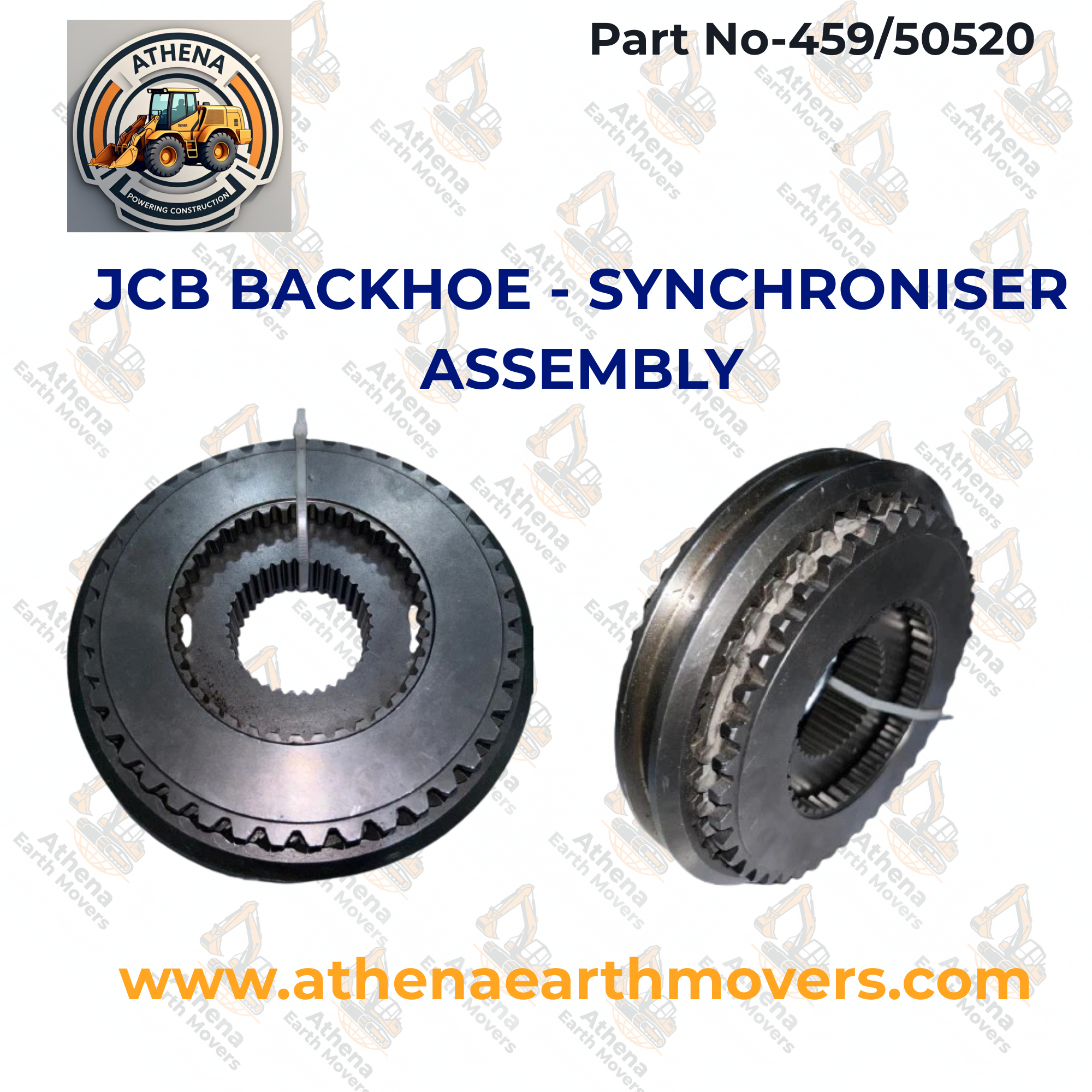 JCB BACKHOE - SYNCHRONISER ASSEMBLY (PART NO. 459/50520)