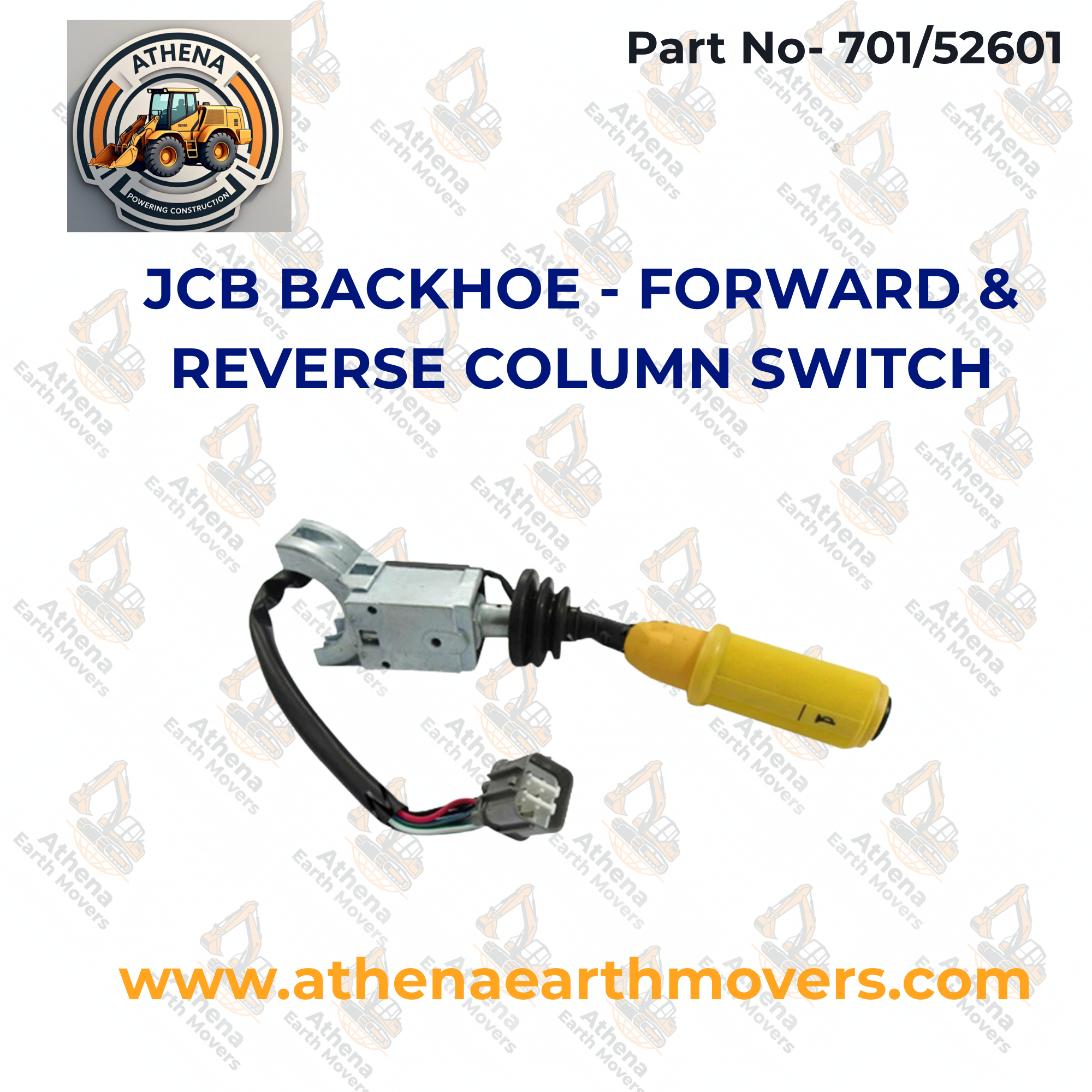 JCB BACKHOE - FORWARD & REVERSE COLUMN SWITCH (PART NO. 701/52601)