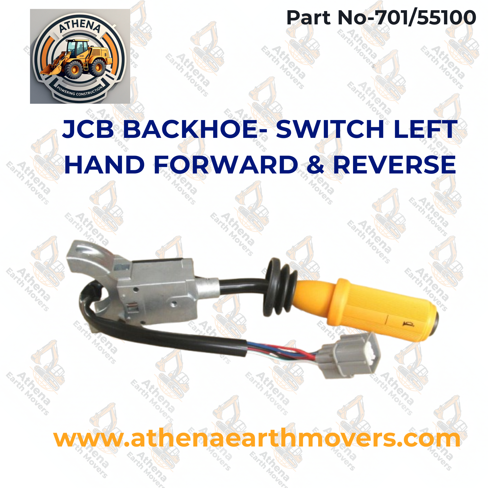 JCB BACKHOE- SWITCH LEFT HAND FORWARD & REVERSE (PART NO. 701/55100)