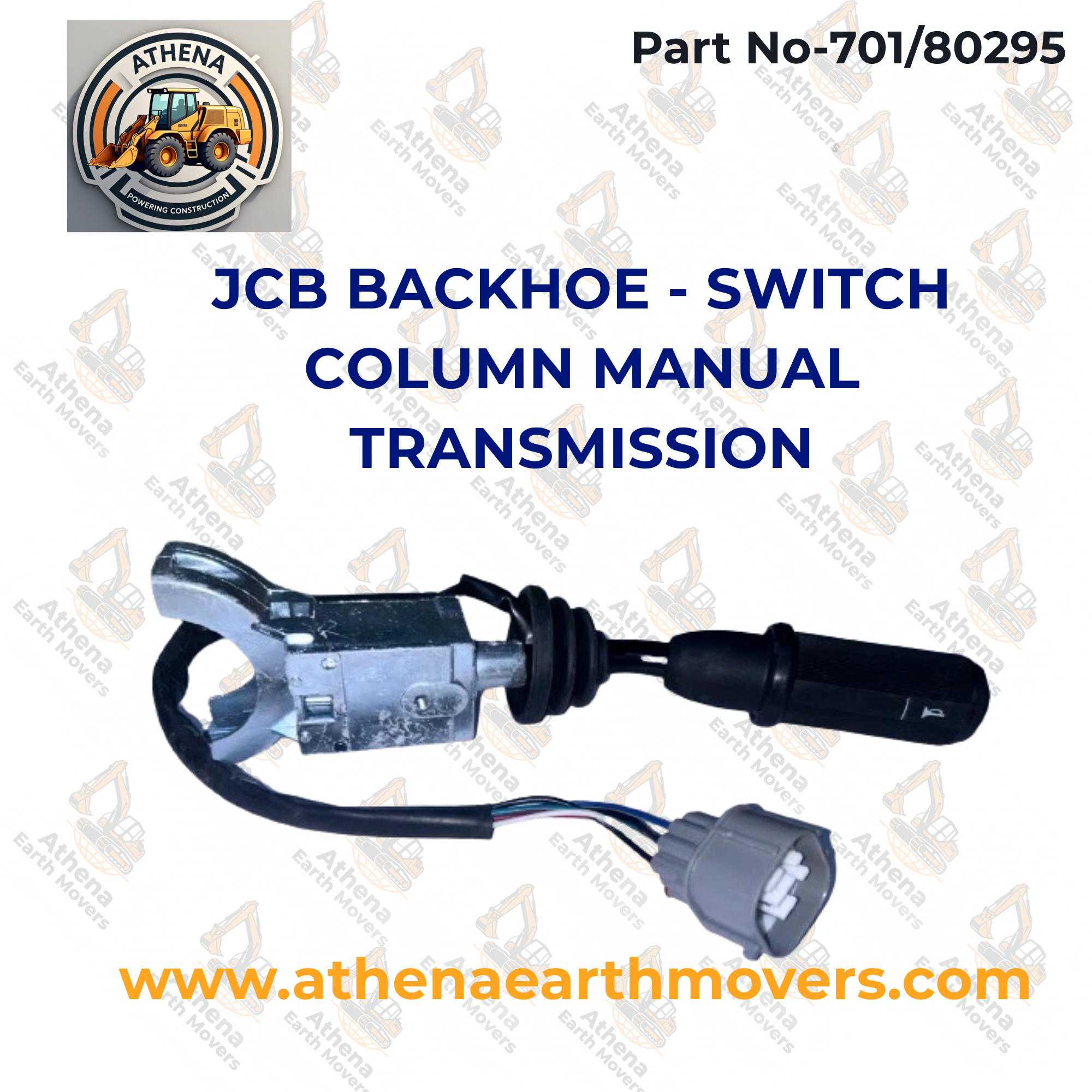 JCB BACKHOE - SWITCH COLUMN MANUAL TRANSMISSION (PART NO. 701/80295)