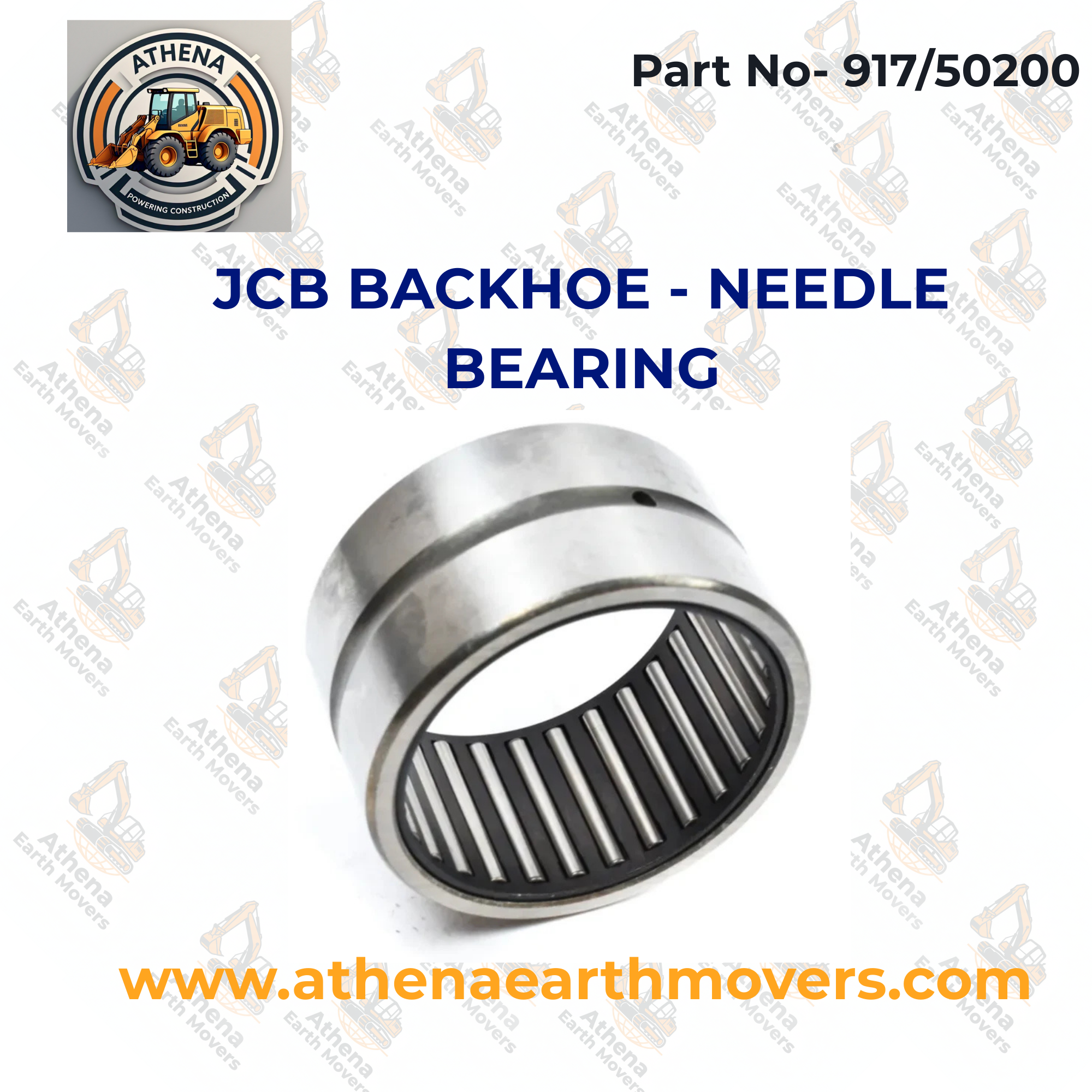 JCB BACKHOE - NEEDLE BEARING (PART NO. 917/50200)