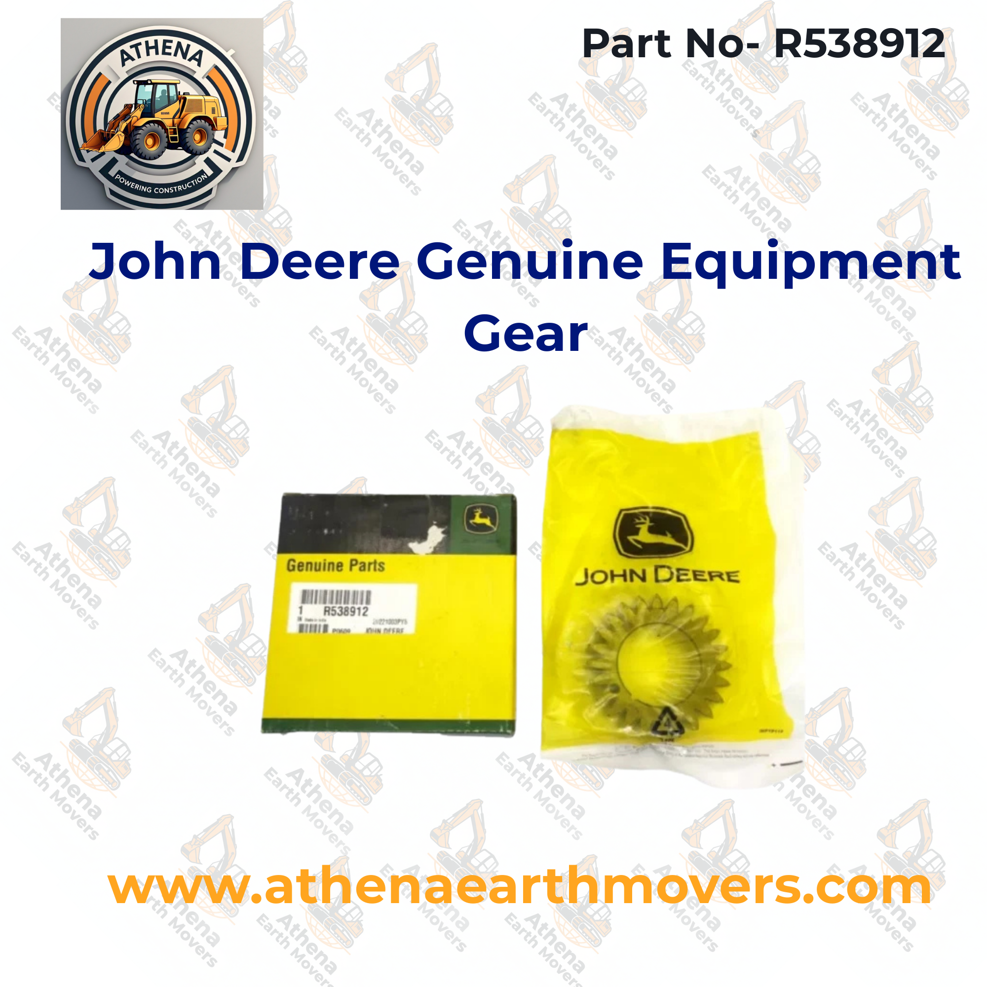 John Deere Genuine Equipment Gear #R538912