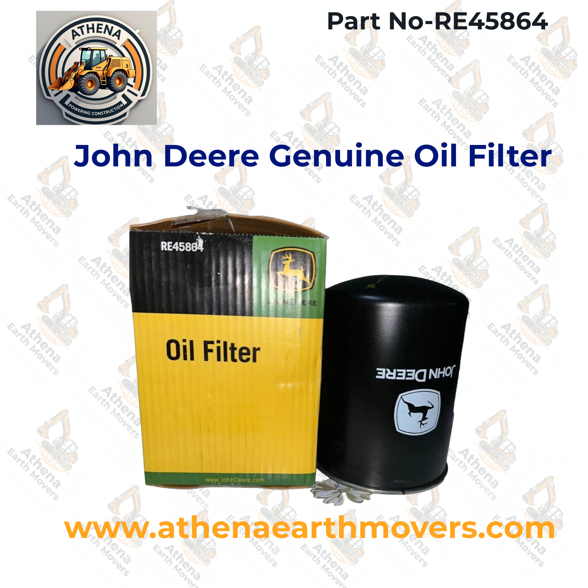 John Deere Genuine Oil Filter RE45864, Donaldson P165877