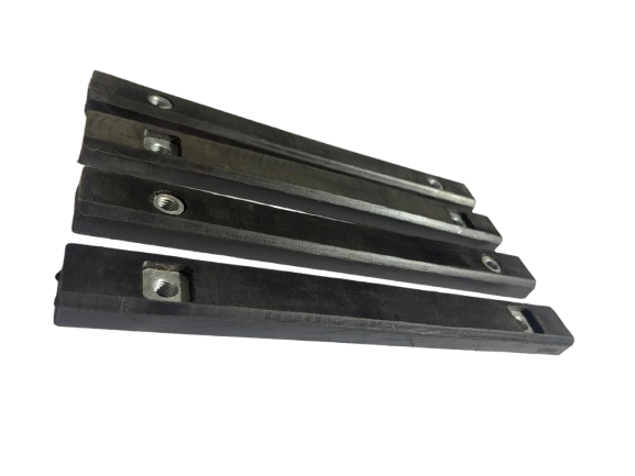 JCB BACKHOE - TOP & BOTTOM WEAR SLIDES EXTRADIG, 8 PCS. (331/27389 & 123/06189)