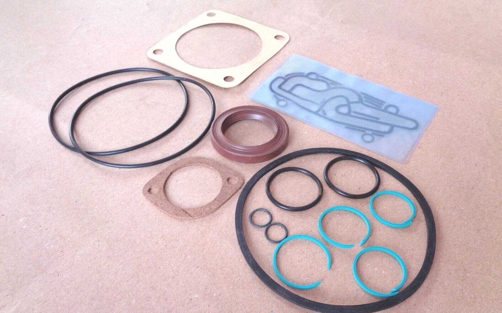 JCB BACKHOE - TRANSMISSION SHUTTLE REBUILD KIT SEALS & GASKETS ( 828/00224 828/00414 (828/00154)  828/00207  904/50020 20/900401 813/50027 813/50041 813/50042  813/10175 )