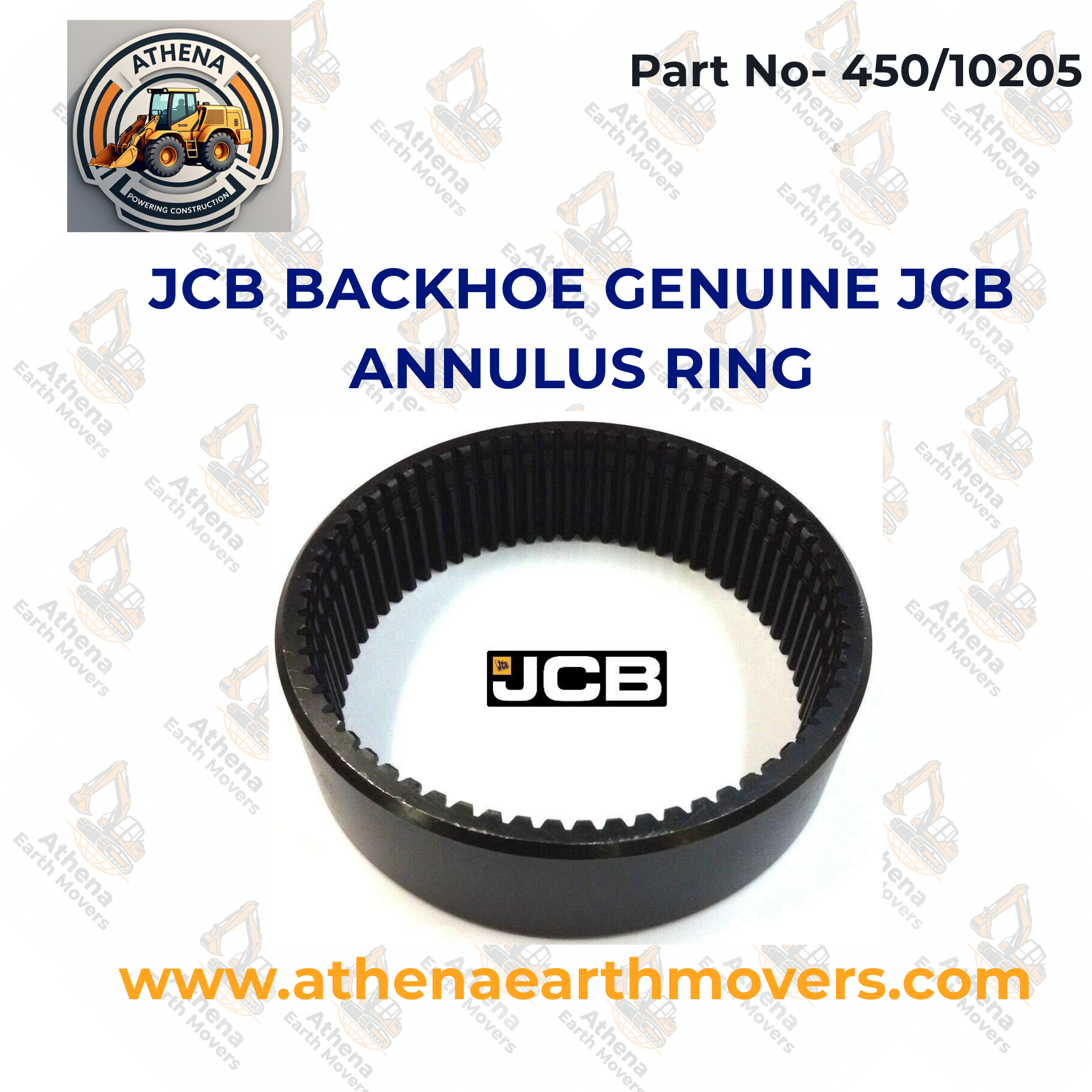 JCB BACKHOE GENUINE JCB ANNULUS RING (PART NO. 450/10205)