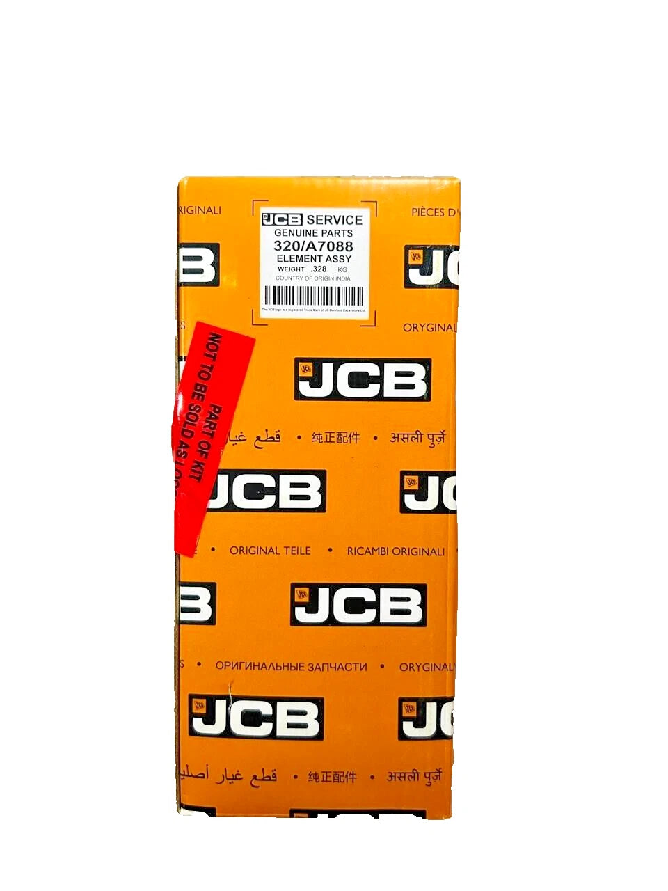 JCB BACKHOE - GENUINE JCB FILTER KIT (PART NO. 400/N7762)