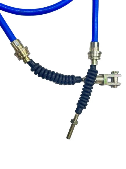 JCB Backhoe - THROTTLE CONTROL CABLE ASSEMBLY (PART NO. 333/G6971 910/52500)