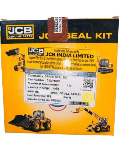 JCB BACKHOE - JCB GENUINE STABILISER RAM SEAL KIT - (PART NO. 332/Y5599)