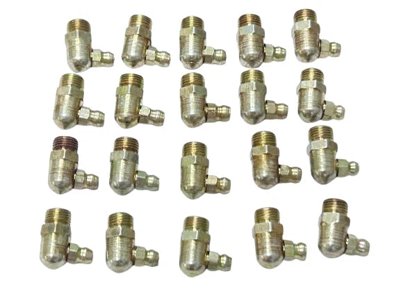 JCB Backhoe - GREASE NIPPLE 90' ANGLED, SET OF 20 PCS. (PART NO. 1450/1001) spare part