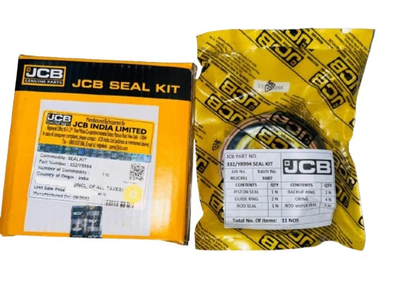 JCB BACKHOE - GENUINE BUCKET CYLINDER / CROWD RAM SEAL KIT (PART NO. 332/Y8994) spare part