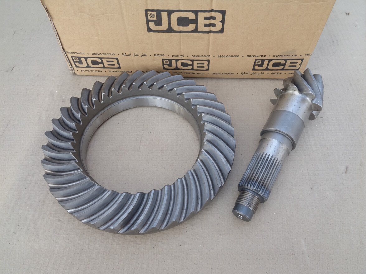 JCB PARTS - GENUINE CROWN WHEEL & PINION (PART NUMBER: 458/70023)