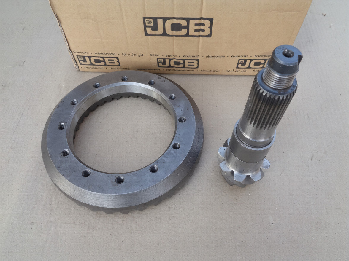 JCB PARTS - GENUINE CROWN WHEEL & PINION (PART NUMBER: 458/70023)
