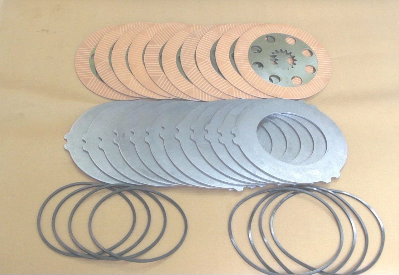 JCB BACKHOE - BRAKE FRICTION COUNTER PLATES & SEALS (PART # 458/20285 458/20353)