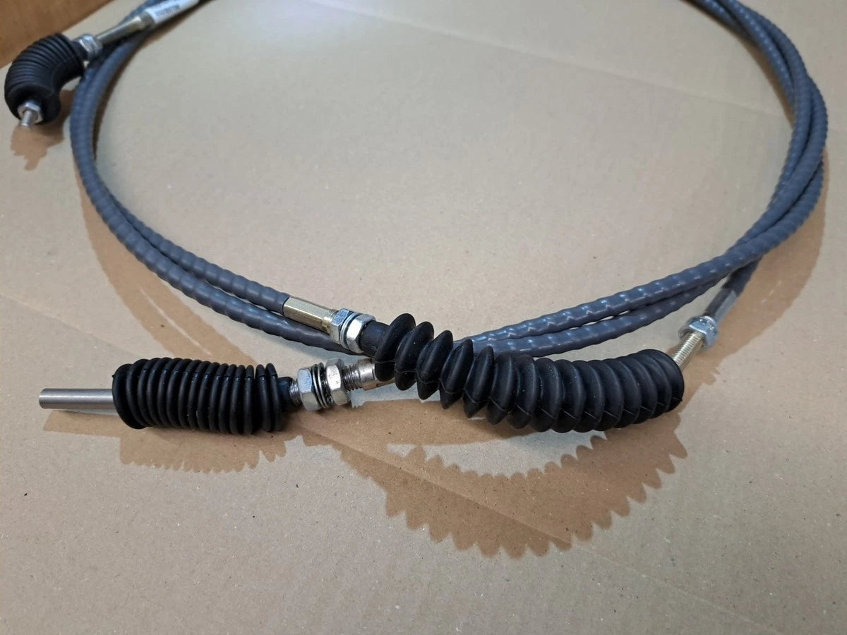 JCB BACKHOE - THROTTLE CABLE ASSY. WITH LEVER (PART NO. 910/48800)