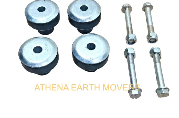 JCB BACKHOE - ENGINE MOUNTS WITH NUT/BOLT 4 PCS. (PART # 123/03138 1315/3518Z)