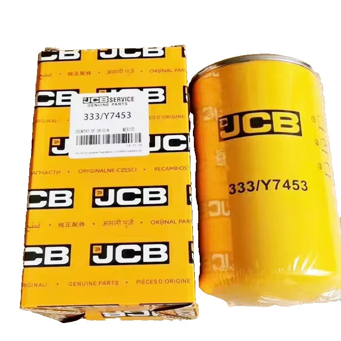 JCB EXCAVATOR - GENUINE JCB OIL FILTER (PART NUMBER: 333/Y7453 02/910140A) spare part