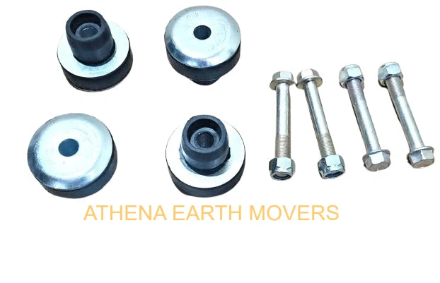 JCB BACKHOE - ENGINE MOUNTS WITH NUT/BOLT 4 PCS. (PART # 123/03138 1315/3518Z) spare part