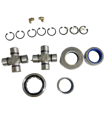 JCB BACKHOE - FRONT AXLE SHAFT REPAIR KIT (W. UNIVERSAL JOINT PART# 914/86202)