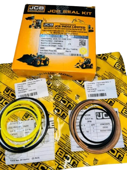 JCB BACKHOE - GENUINE BUCKET CYLINDER SEAL KIT -(550/42855 550/42112 332/Y6519) spare part