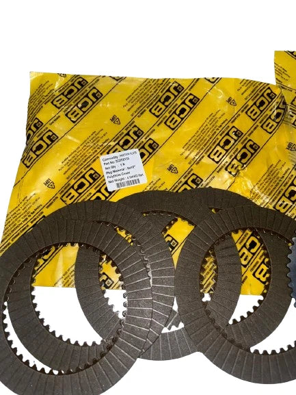 JCB BACKHOE - GENUINE CLUTCH FRICTION & COUNTER PLATES,5 EACH(332/Y8132 332/Y8133)