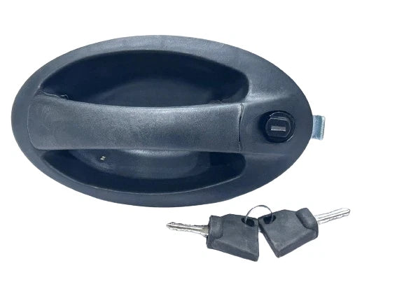 JCB BACKHOE - LH DOOR HANDLE & 2 KEYS (PART NO. 332/A3731 331/31709 331/43118) spare part