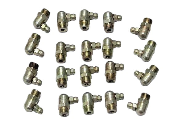 JCB Backhoe - GREASE NIPPLE 90' ANGLED, SET OF 20 PCS. (PART NO. 1450/1001)