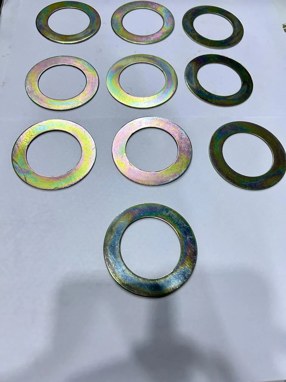 JCB BACKHOE - BUCKET PIN WASHERS 1.4 MM, SET OF 10 PCS. (JCB PART # 819/00049)