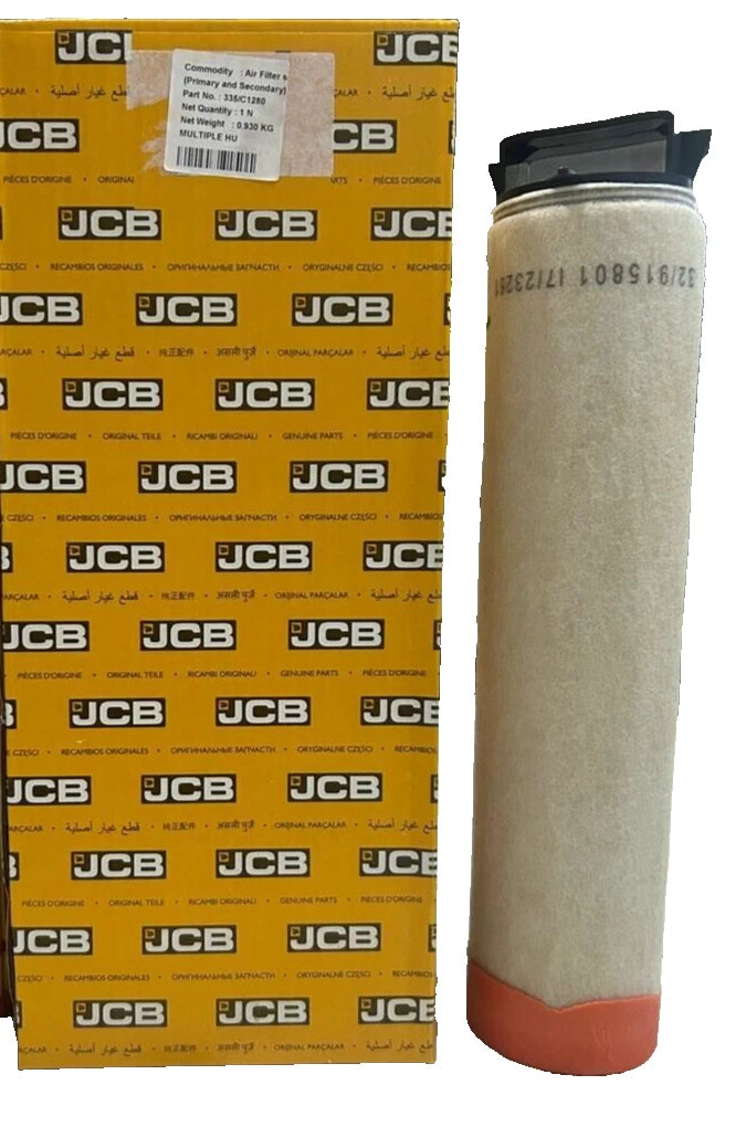JCB Backhoe GENUINE JCB INNER AIR FILTER SAFETY (PART NO. 32/917805) spare part