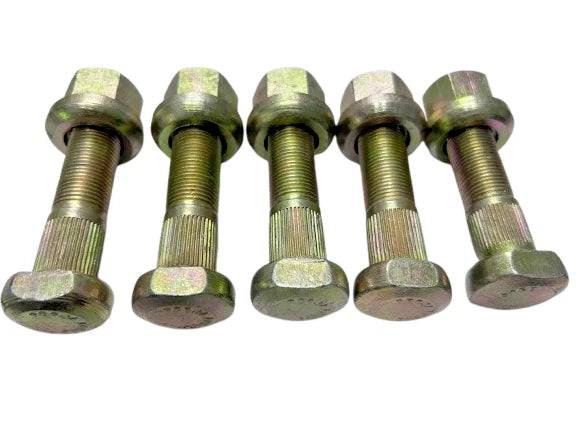 JCB BACKHOE- WHEEL NUTS & STUDS, PACK OF 5 PC. (PART NO. 826/00923 & 106/40001)