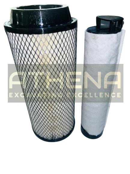 JCB BACKHOE- AIR FILTER ELEMENT SET INNER & OUTER (PART NO. 32/915801 32/915802)