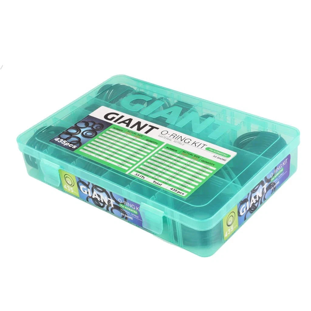KOMATSU PARTS - GLAND MASTER O RING SEAL KIT, 435 PCS. NITRILE MATERIAL 90 SHORE spare part
