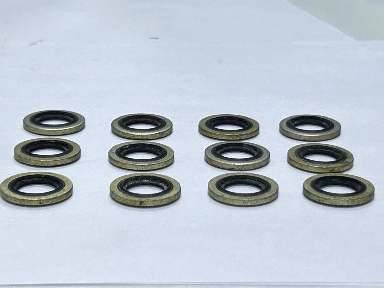 JCB BACKHOE- DOWTY SEAL 1/4", SET OF 12 PCS. (PART NO. 1406/0011 25/901508)