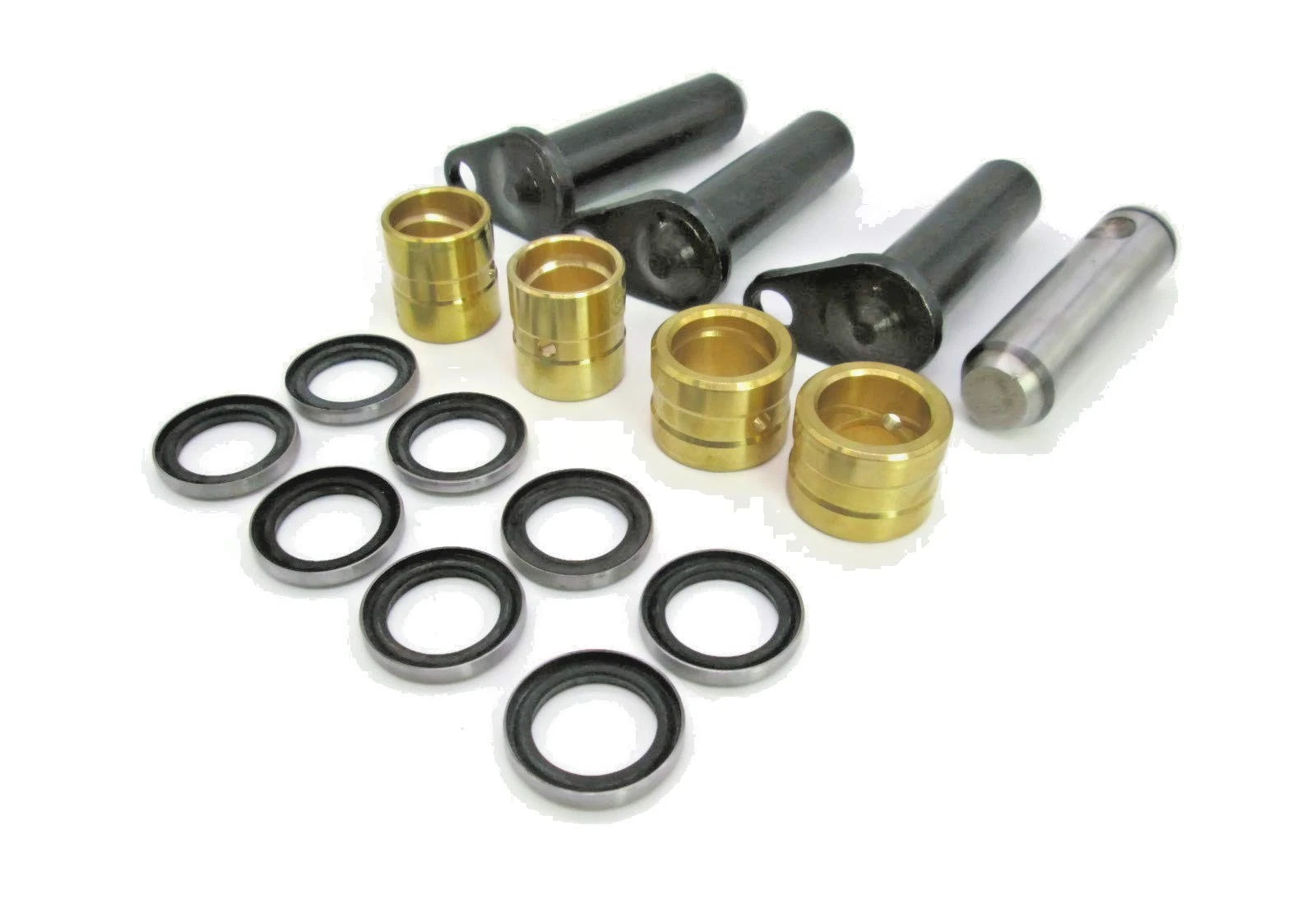 JCB BACKHOE- STEERING ASSY. PINS BUSHES W. SEALS (911/22800 808/00246 808/00253) spare part