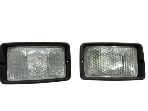 JCB BACKHOE - FRONT & REAR WORKING LIGHT SET OF 2 PC WITH BULB(PART NO. 700/31800) spare part