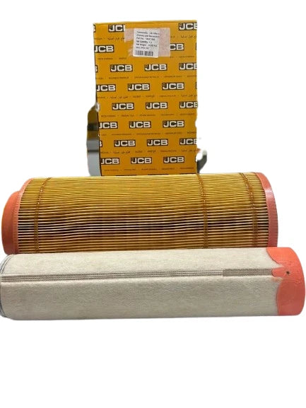 JCB BACKHOE- GENUINE AIR FILTER ELEMENT SET INNER & OUTER (PART NO. 32/915801 32/915802) spare part