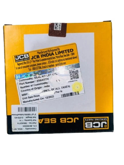 JCB BACKHOE -JCB GENUINE SHOVEL BUCKET LIFT RAM CYLINDER - (PART NO. 550/43774) spare part