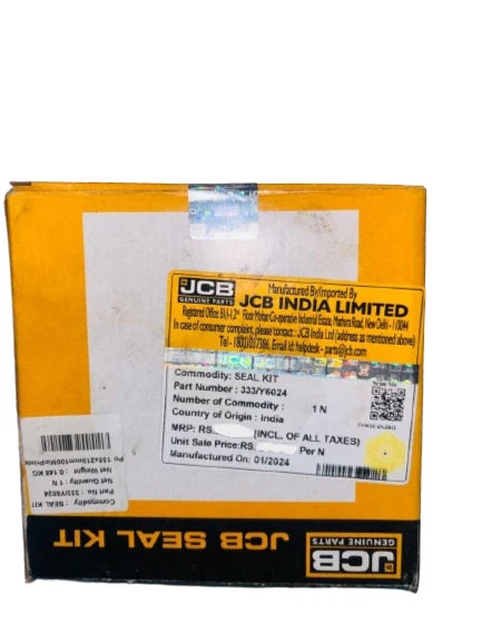 JCB BACKHOE -GENUINE JCB KIT SPARE SEAL BOOM RAM(PART NO. 333/Y6024) spare part