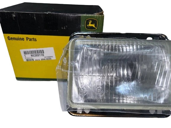 John Deere Genuine Headlight RE269110 5045D, 5045E, 5055E, 5075E. SET OF 2 PCS