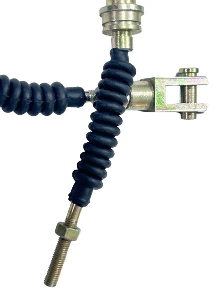 JCB Backhoe - THROTTLE CONTROL CABLE ASSEMBLY (PART NO. 333/G6971 910/52500)