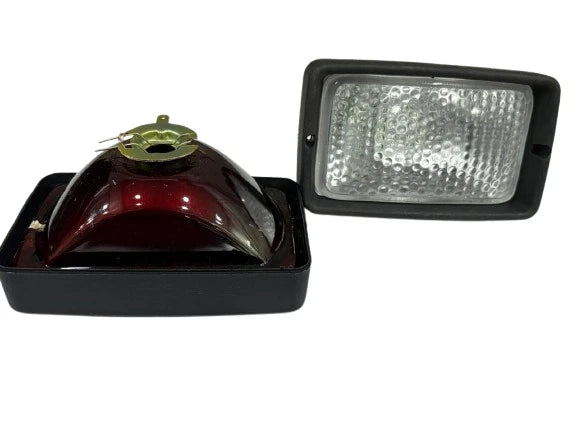 JCB BACKHOE - FRONT & REAR WORKING LIGHT SET OF 2 PC WITH BULB(PART NO. 700/31800)